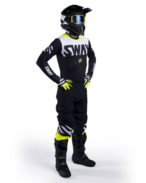 Sway MX SX0 Gear Set - Black and Yellow