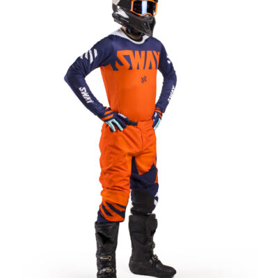 Sway MX SX0 KTM Gear Set - Orange and Blue