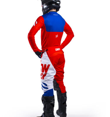 Sway MX SX0 Gear Set Honda - Red and Blue